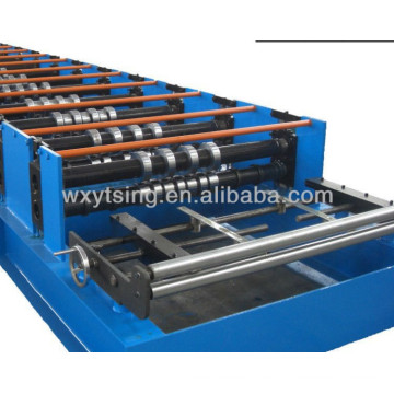 YTSING-YD-4200 Pass CE e ISO galvanizado panel de la cubierta que forma la máquina, rodillo de la cubierta del metal que forma la máquina